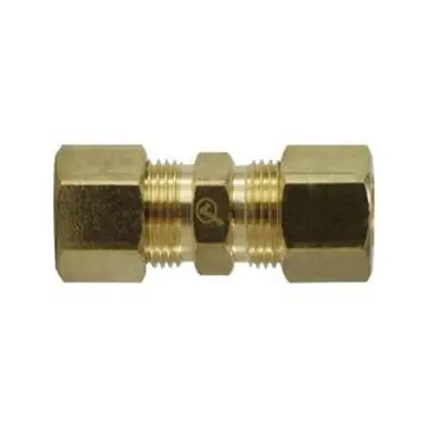 Midland Industries LF262X5 - Union, 5/16" Compression x 5/16" Compression, Brass