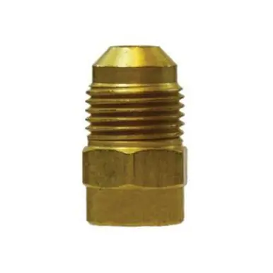 Midland Industries 10464 - Reducing Adapter, 3/8" SAE 45° Male Flared x 1/2" SAE 45° Female Flared,