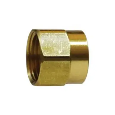 Midland Industries 30083 - Straight Rigid Adapter, 3/4" FGH x 3/4" FIP, Brass