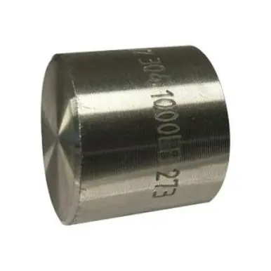 Midland Industries 62470B1 - Barstock Cap, 1/8" FPT, Stainless Steel, 1000 lb