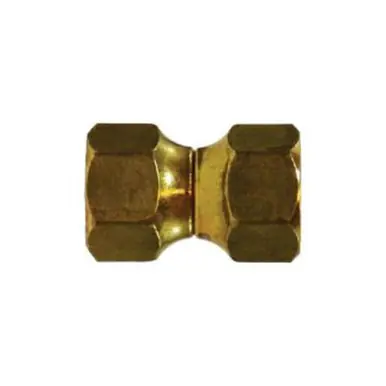 Midland Industries 10483 - Swivel Union, 3/8" SAE 45° Female Flared x 3/8" SAE 45° Female Flared,