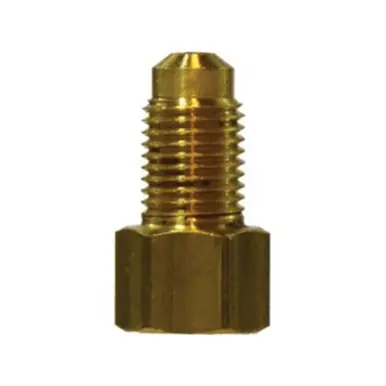 Midland Industries 12202 - Dual Master Cylinder Adapter, 5/16" Male Flare x 3/16" Female Inverted