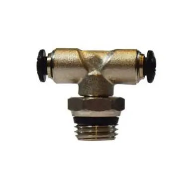 Midland Industries 20686N - Swivel Branch Tee, 10mm Push-In x 1/4" NPT(M) Global x 10mm Push-In,