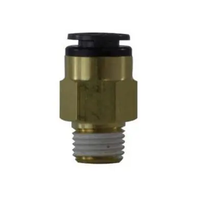 Midland Industries 681006C - Straight Connector, 5/8" Push-In x 3/8" MIP, Composite
