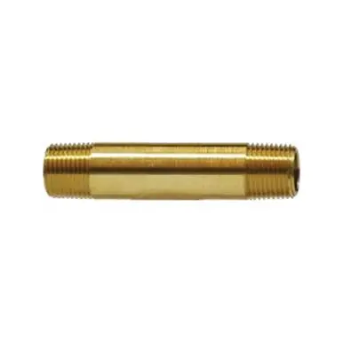 Midland Industries 28498 - Long Nipple, 3/4" NPT(M) x 3/4" NPT(M), 2-1/2", Brass