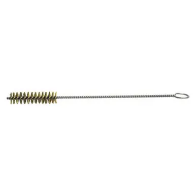 WEILER 21221 3/16" Hand Tube Brush, .003 Brass, 1-1/2" B.L. (STS-3/1 (10pk)