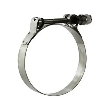 Midland Industries 840288 - T-Bolt Hose Clamp, 2-15/16" Nominal, 2-21/32" Min. Clamp Dia., Stainless