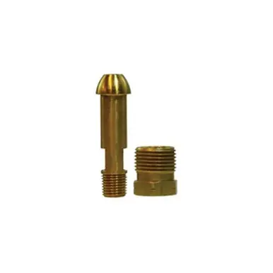 Midland Industries 34022 - Tailpiece Nut & Assembly, 1/4" POL, Brass