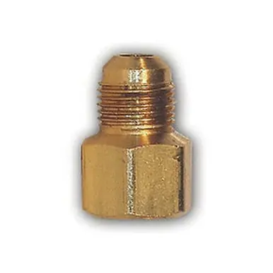 Midland Industries LF46-86 - Adapter, 1/2" Male Flared x 3/8" NPT(F)F, Brass