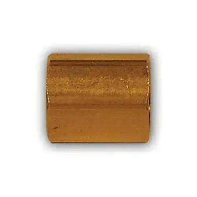 Midland Industries 16114 - Sleeve Union, 1/4" Compression x 1/4" Compression, Brass