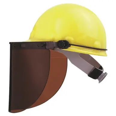 Honeywell FM70 High Performance Faceshield Hat Adapters, Cap Style, Plastic, For P2/E2