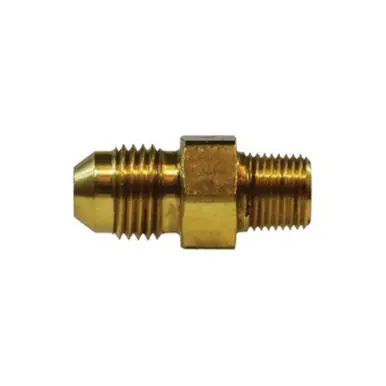 Midland Industries 28719 - Straight Adapter, 1-5/16" 37° Male JIC Flared x 3/4" MIP, Brass