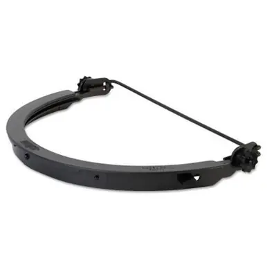 Honeywell FM71 High Performance Faceshield Hat Adpaters, Full Brim, Plastic, For E1