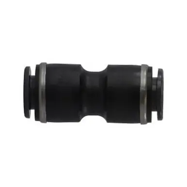 Midland Industries 620532C - Straight Union, 5/32" Push-In x 5/32" Push-In, Composite