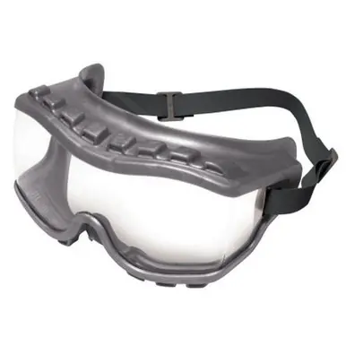 Honeywell S3810 Strategy Goggles, Clear/Gray, Uvextra Antifog Coating, Neoprene, Indirect Vent