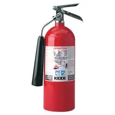Kidde 466180 ProLine Carbon Dioxide Fire Extinguishers - BC Type, 5 lb Cap. Wt.