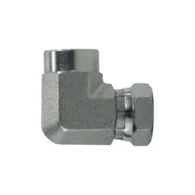 Midland Industries 15021212 - 90° Swivel Adapter Union Elbow, 3/4" FPT x 3/4" FNPSM, Steel