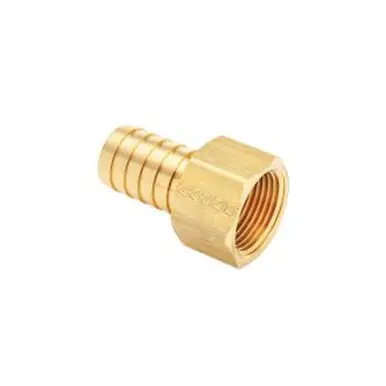 Midland Industries 29F-88 - Rigid Adapter, 1/2" Hose Barbed x 1/2" FPT, Brass