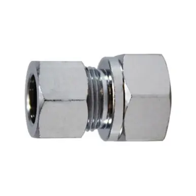 Midland Industries 31159 - Adapter, 1/2" Compression x 1/2" FIP, Brass, Chrome-Plated