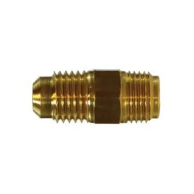 Midland Industries 12257 - Adapter, 3/8" Male SAE Flared x 7/16" Male Inverted Flared, Brass