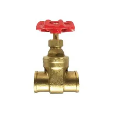 Midland Industries 940144LF - Gate Valve, 1" Nominal, Compression, 200 psi WOG Pressure, forged