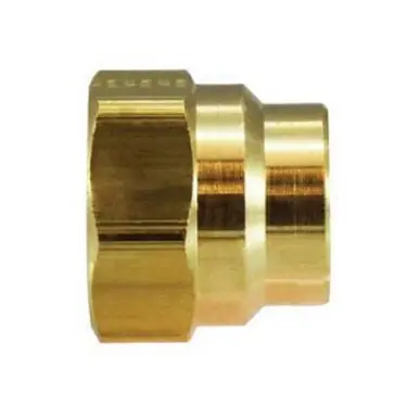 Midland Industries 38307 - Nut, 1/2" Tube, Brass