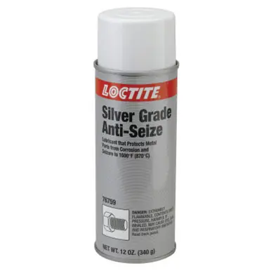 LOCTITE 135541 Silver Grade Anti-Seize, 12 oz Aerosol Can (12pk)