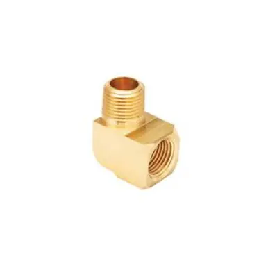 Midland Industries 23400X1 - 90° Street Elbow, 1/16" MPT x 1/16" FPT, Brass