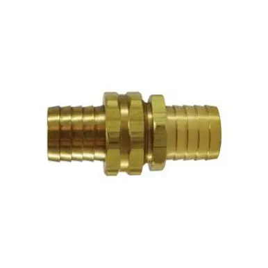 Midland Industries 30540 - Short Shank Coupling Set, 1/2" NPSM x 1/2" NPSM, Brass
