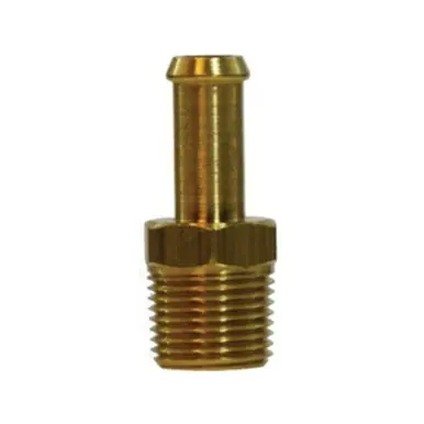 Midland Industries 32965 - Single Barb Adapter, 1" Hose Barbed x 3/4" MPT, Brass