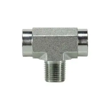 Midland Industries 560416 - Branch Tee, 1" FPT x 1" FPT x 1" MPT, Steel