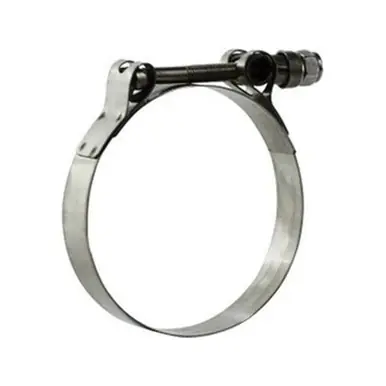 Midland Industries 840300 - T-Bolt Hose Clamp, 3-1/16" Nominal, 2-25/32" Min. Clamp Dia., Stainless