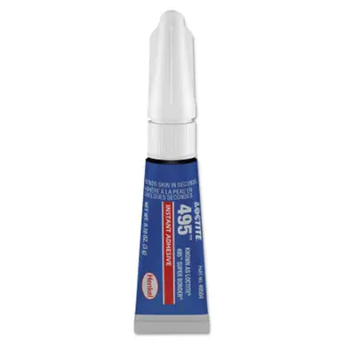 LOCTITE 234072 495 Super Bonder Instant Adhesive, 3 g, Tube, Clear (10pk)