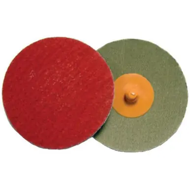 WEILER 60171 Plastic Button Style Blending Disc, Ceramic, 2" Dia., 60 Grit