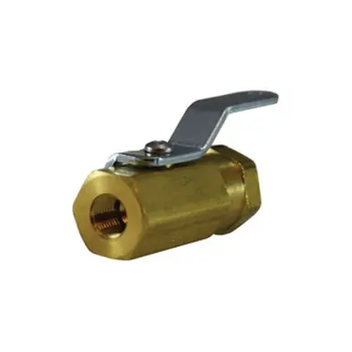 Midland Industries 46921 - Miniature Ball Valve, 1/8 x 1/4" Nominal, FIP x FIP, 1000 psi WOG