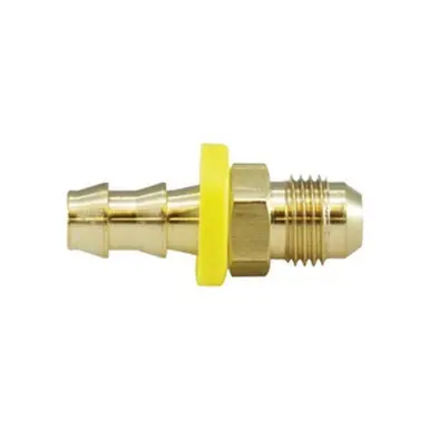 Midland Industries 32905 - Adapter, 3/4" Push-On Hose Barb x 3/4" Male 37° JIC Flared, Brass
