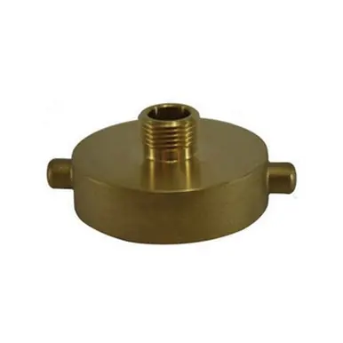 Midland Industries 444009 - Hydrant Reducing Adapter, 3" NPSH x 2-1/2" NST, Brass