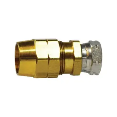 Midland Industries 38357 - Connector, 3/8" Hose x 3/4" Female ABS, Brass