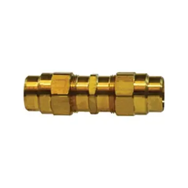 Midland Industries 38318 - Air Brake Union, 3/8" Hose Barbed x 3/8" Hose Barbed, Brass
