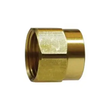 Midland Industries 30078 - Straight Rigid Adapter, 3/4" FGH x 1/2" FIP, Brass