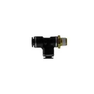 Midland Industries 71080408C - Run Tee, 1/2" Tube OD x 1/2" Tube OD x 1/4" NPT(M)F, Composite