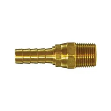 Midland Industries 32331 - Swivel Adapter, 3/16" Hose x 1/4" Male NPTF, Brass