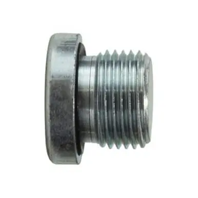 Midland Industries 9522H6 - Hollow Hex Plug, 3/8" Male BSPP, Steel