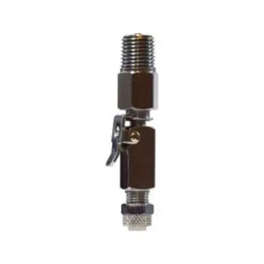 Midland Industries 20439 - Double End Shut-off Connector, 3/8" Tube OD x 1/4" MPT, Brass