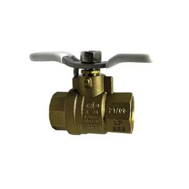 Midland Industries 940174TSSLF - Ball Valve, 3/4" Nominal, FIP x FIP, 600 psi WOG Pressure, -22 to