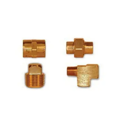 Midland Industries 23700X12X8 - Reducing Tee, 3/4" FPT x 3/4" FPT x 1/2" FPT, Brass
