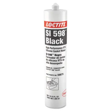 LOCTITE 135508 High Performance RTV Silicone Gasket Maker, 300ml Cartridge Black