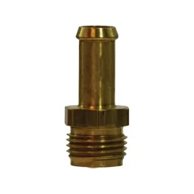 Midland Industries 38832 - Connector, 5/16" Hose Barbed x 3/8" Male Inverted Flared, Brass