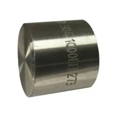 Midland Industries 63476B1 - Barstock Cap, 1-1/4" FPT, Stainless Steel, 1000 lb