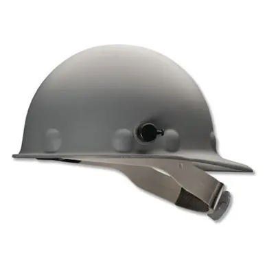 Honeywell P2AQSW09A000 - Roughneck P2 Cap Style Hard Hat, 8-Pt Swingstrap, Grey